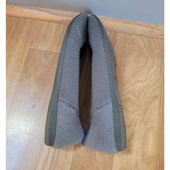 Rothy's Pointed Grey Slip-on Flats 7 - Picture 4 of 8